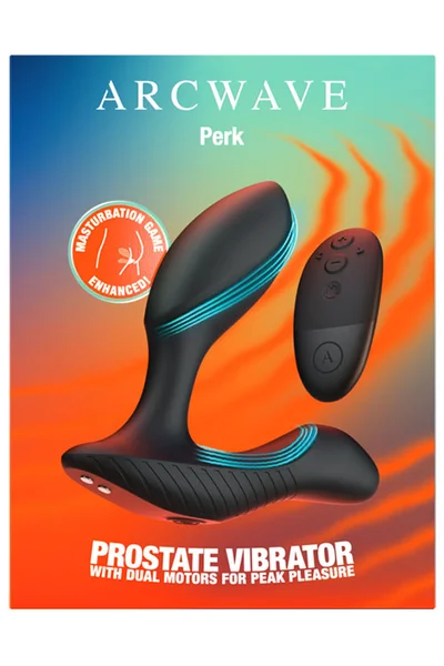Arcwave Perk 4.3" Vibrating Prostate Massager With Remote Control — image 10 of 18