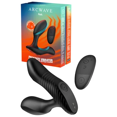 arcwave perk 43 vibrating prostate massager with remote control