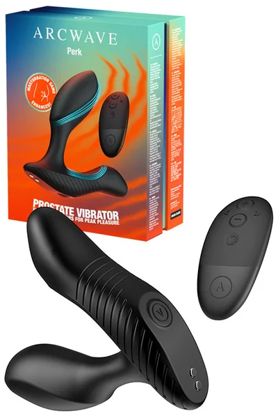 Arcwave Perk 4.3" Vibrating Prostate Massager With Remote Control — image 7 of 18
