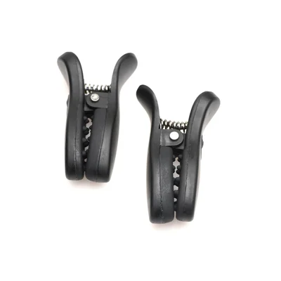 dark grip vibrating nipple clamps