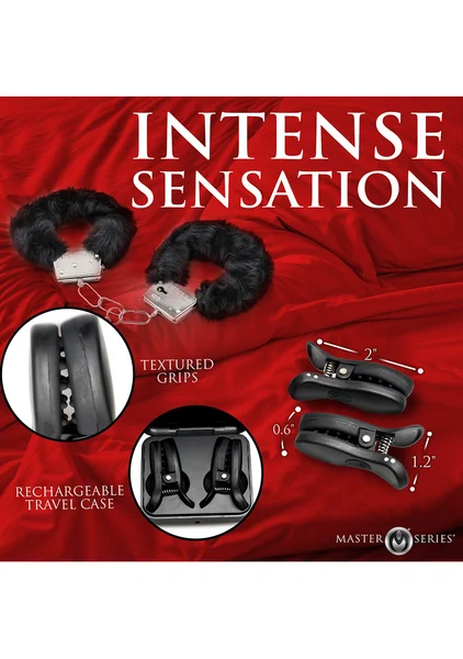 Dark Grip Vibrating Nipple Clamps — image 6 of 7