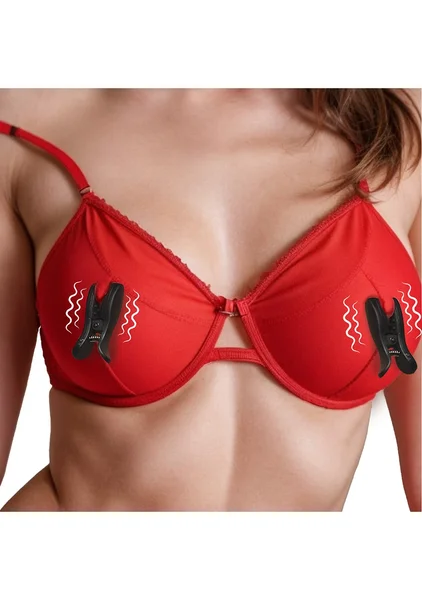 Dark Grip Vibrating Nipple Clamps — image 3 of 7