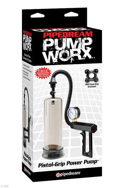 Pipedream Pump Worx Pistol Grip Power 9.25" Penis Pump — image 3 of 4