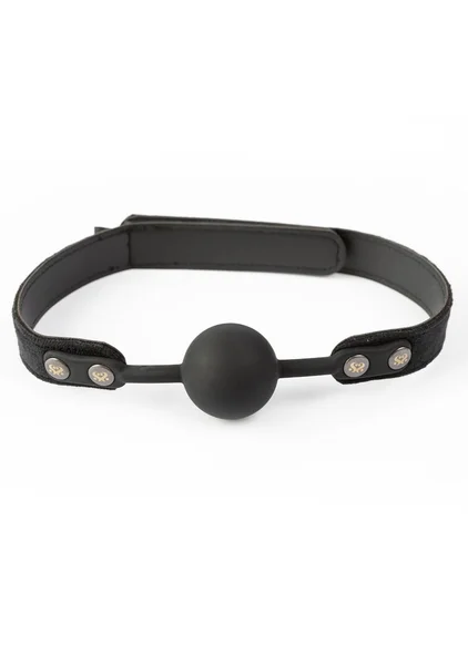 Strictly Come Quietly - Soft Strap Silicone Ball Gag — image 2 of 5