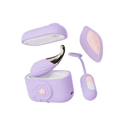 play with me snapstar 4 piece vibrator set with remote