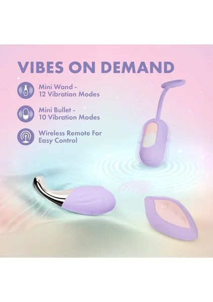 Play With Me Snapstar 4-Piece Vibrator Set with Remote — image 7 of 10