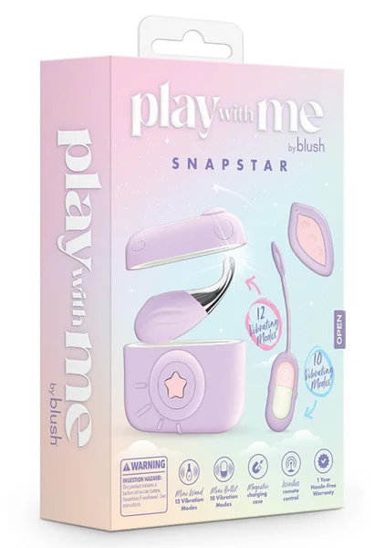 Play With Me Snapstar 4-Piece Vibrator Set with Remote — image 10 of 10