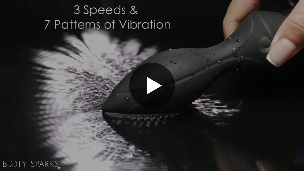 Vibrating Silicone Optical Fiber Butt Plug — image 7 of 7