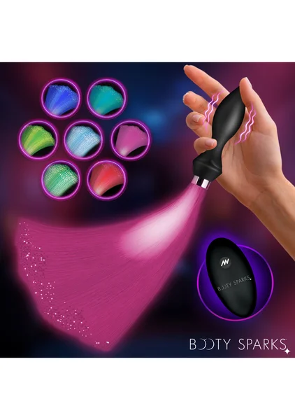 Vibrating Silicone Optical Fiber Butt Plug — image 2 of 7