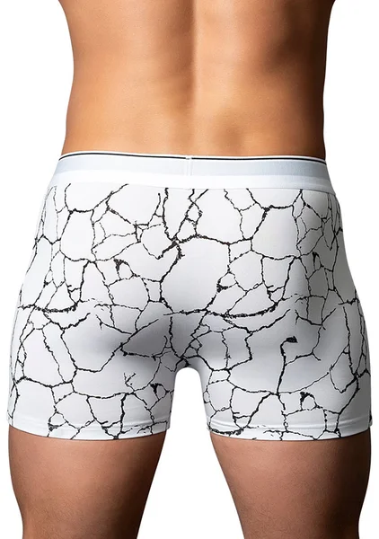 Soo Cumfy White Marble Boxer Brief — image 5 of 6