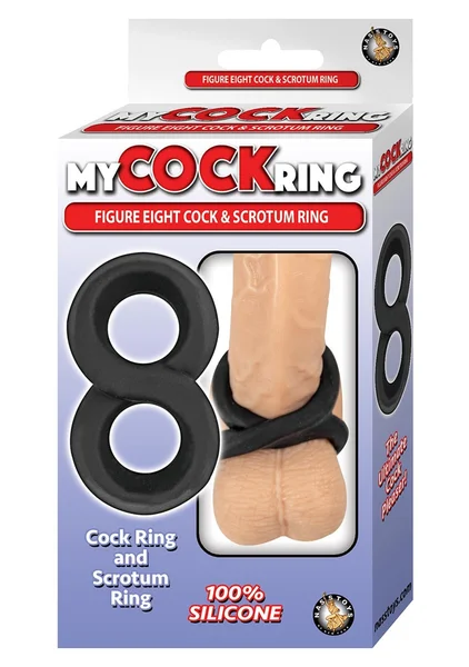 My Cock Ring Figure Eight Cock and Scrotum Ring — image 4 of 4