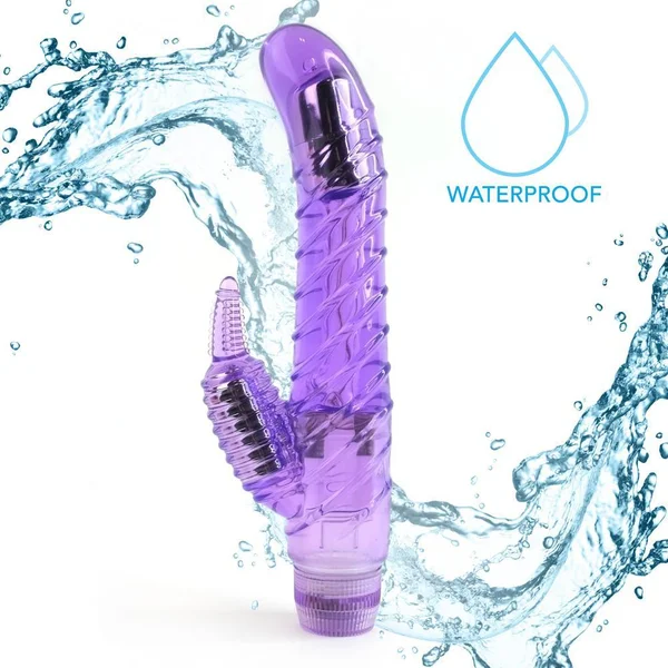 Ringed Bath-Time Dual-Action Vibe - Have Better Orgasms In The Shower! — image 3 of 11
