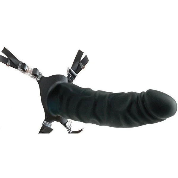 7 Inch Silicone Hollow Strap-On — image 2 of 4