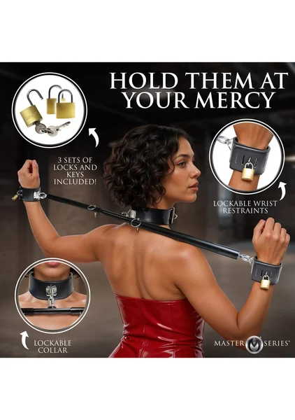 Dominion Bar Spreader Bar with Collar and Restraints — image 4 of 6