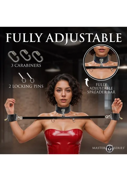 Dominion Bar Spreader Bar with Collar and Restraints — image 3 of 6