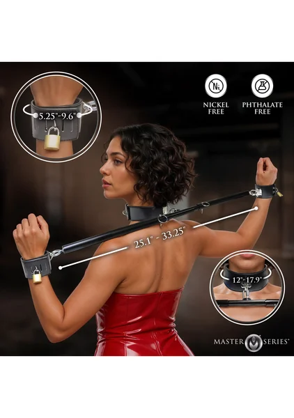 Dominion Bar Spreader Bar with Collar and Restraints — image 5 of 6