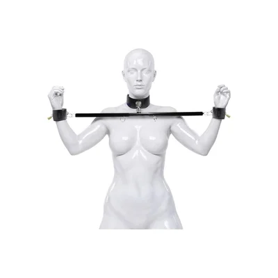 dominion bar spreader bar with collar and restraints