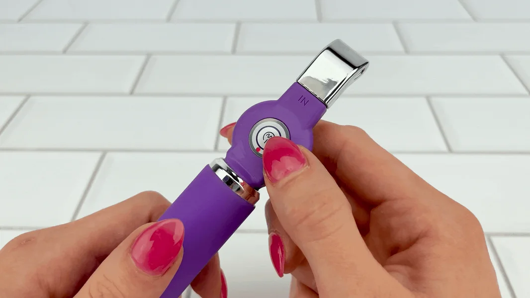 Rechargeable Purple Vibrator — image 6 of 10