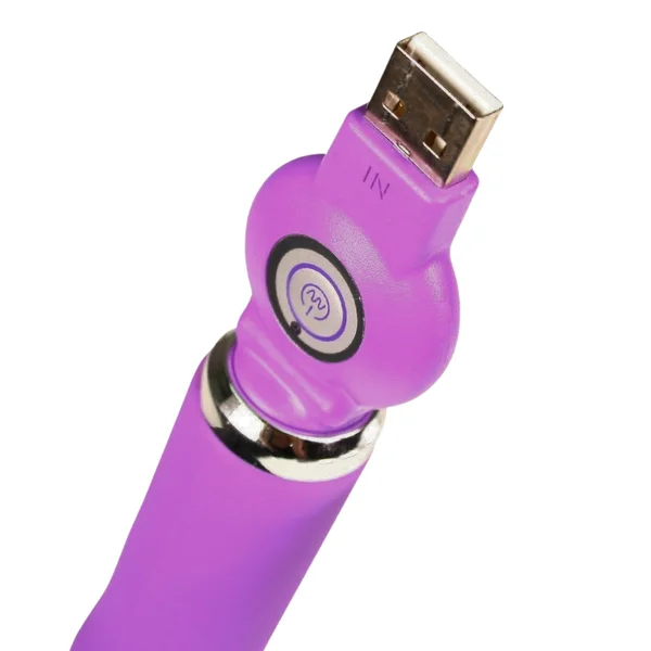 Rechargeable Purple Vibrator — image 10 of 10