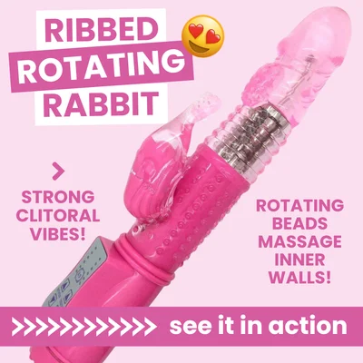 ribbed rotating rabbit vibe