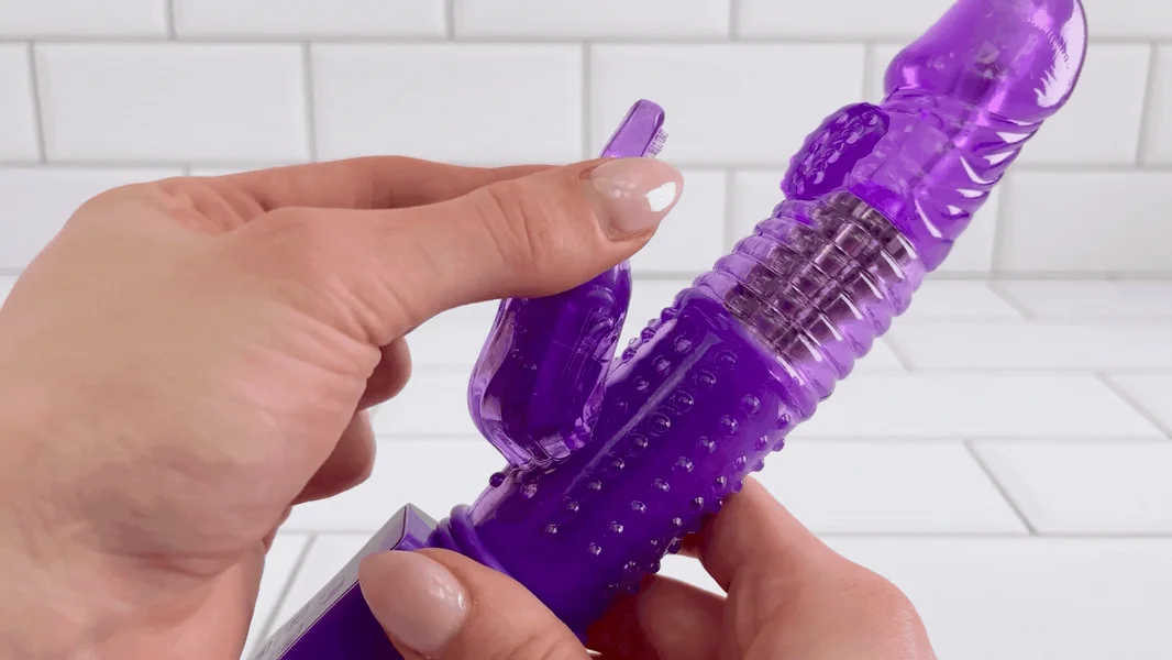 Ribbed Rotating Rabbit Vibe — image 4 of 18