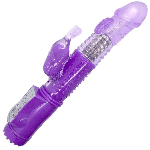 Ribbed Rotating Rabbit Vibe — image 3 of 18