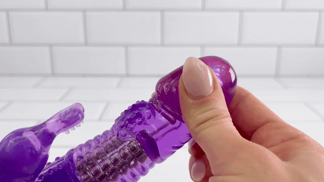 Ribbed Rotating Rabbit Vibe — image 12 of 18