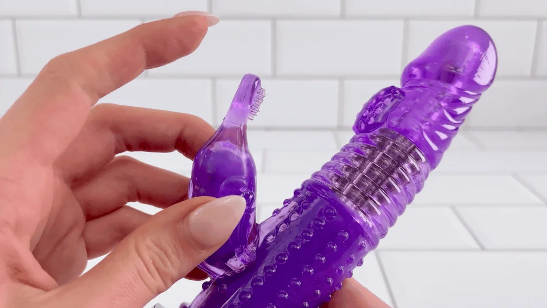 Ribbed Rotating Rabbit Vibe — image 10 of 18