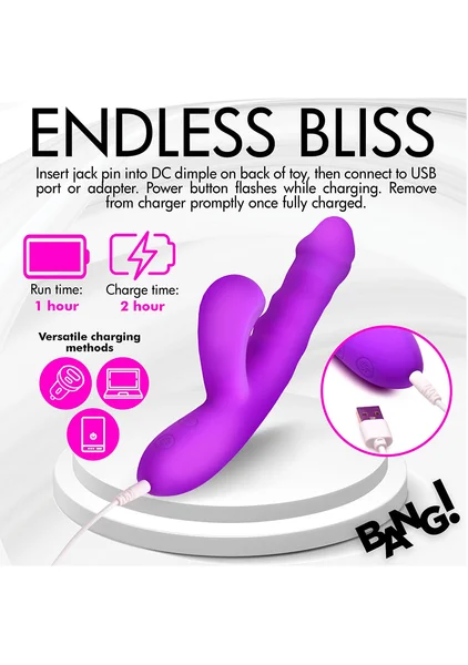 Bang! Thrusting and Sucking Rabbit Vibrator — image 5 of 9
