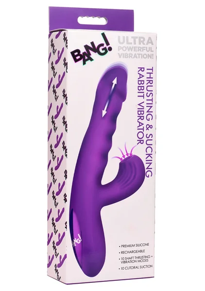 Bang! Thrusting and Sucking Rabbit Vibrator — image 8 of 9
