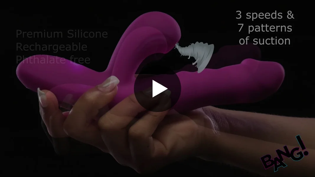 Bang! Thrusting and Sucking Rabbit Vibrator — image 9 of 9