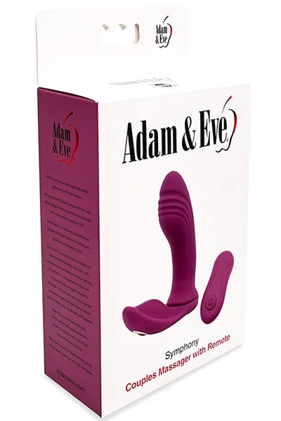 Adam and Eve Symphony 5" Interchangeable Couples Massager with Remote — image 6 of 12