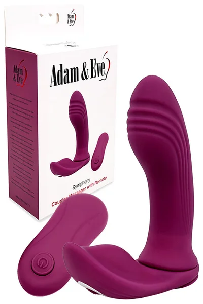 Adam and Eve Symphony 5" Interchangeable Couples Massager with Remote — image 7 of 12