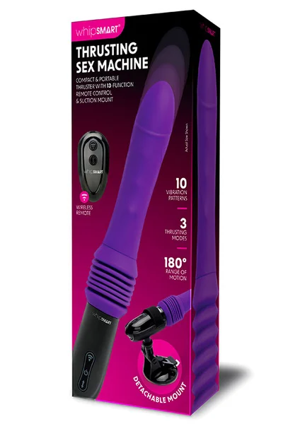 Whipsmart Thrusting 9" Sex Machine With Hands Free Suction Mount — image 12 of 12