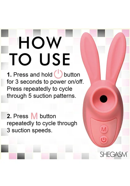 Sucky Bunny Clit Stimulator — image 4 of 6
