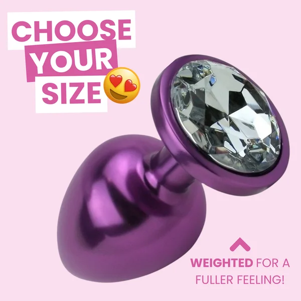 Jeweled Aluminum Anal Plug - A Beautiful Anal Toy! — image 13 of 13