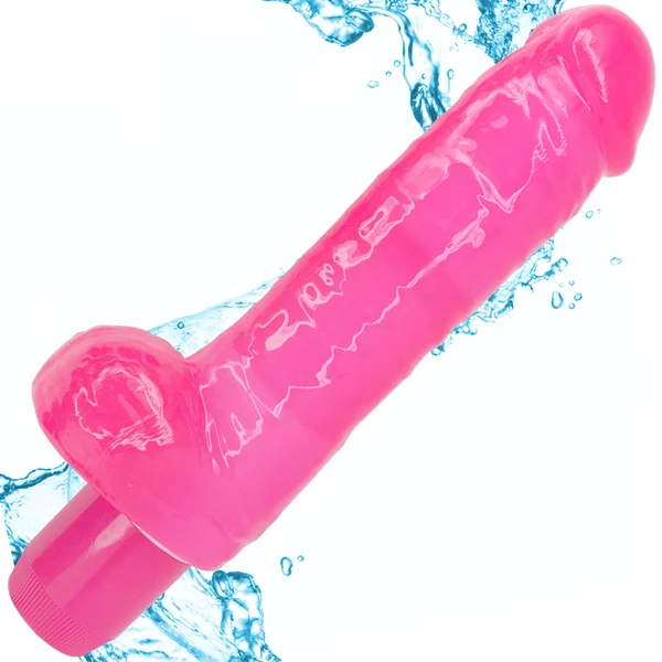 Thick Posable Dildo Vibrator - I'm Waterproof! — image 5 of 6