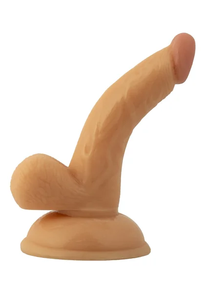 All American Mini Whoppers 4" Curved Dong with Balls — image 2 of 3