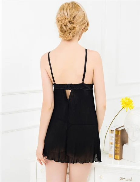 Black Lace Cup Babydoll — image 2 of 2