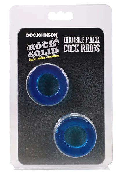 ROCK SOLID - Double Pack Cock Rings — image 2 of 2