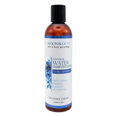 moonbloom for menopause natural water comfort glide extra sensitive