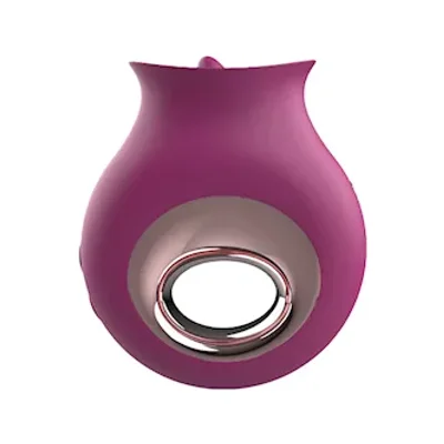 cleo licking clitoral vibrator
