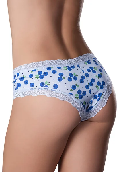 Sweet Treats Crotchless Boy Short with Lube - Blueberry — image 2 of 3