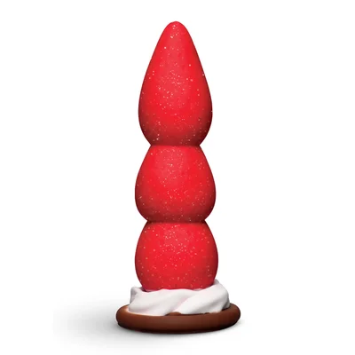 strawberry sweet cream premium silicone dildo