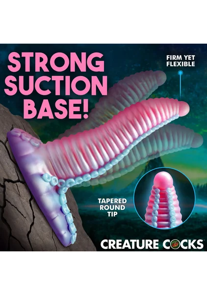 Creature Cocks - Mega-Tenta Vibrating Silicone Dildo — image 3 of 6