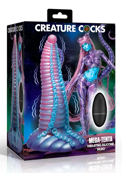 Creature Cocks - Mega-Tenta Vibrating Silicone Dildo — image 6 of 6