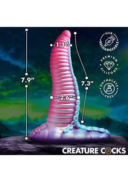 Creature Cocks - Mega-Tenta Vibrating Silicone Dildo — image 5 of 6