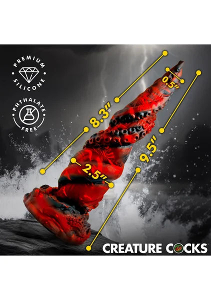 Creature Cocks - Kraken Spawn Tentacle Silicone Dildo — image 5 of 6