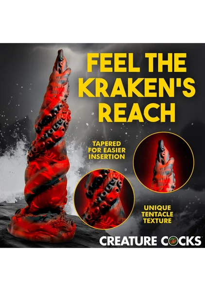 Creature Cocks - Kraken Spawn Tentacle Silicone Dildo — image 2 of 6