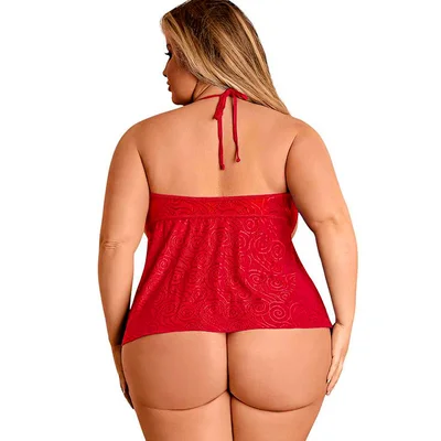 magic silk hypnotic swirl 2 piece open cup babydoll crotchless panty set